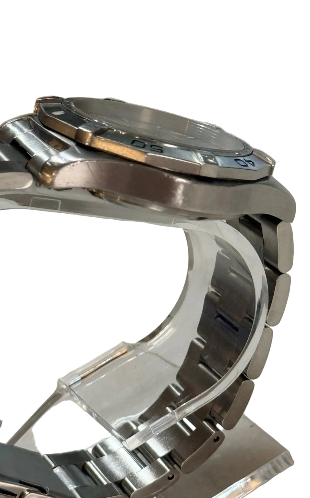 TAG Heuer Aquaracer Chronograph CAF1111 Silver Dial Quartz 41mm Men’s Watch