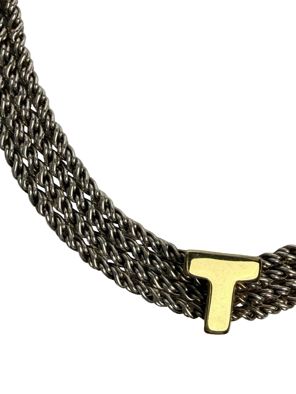 Tiffany & Co. Vintage 4 Strand Twist Necklace Sterling Silver 925 34g Rare