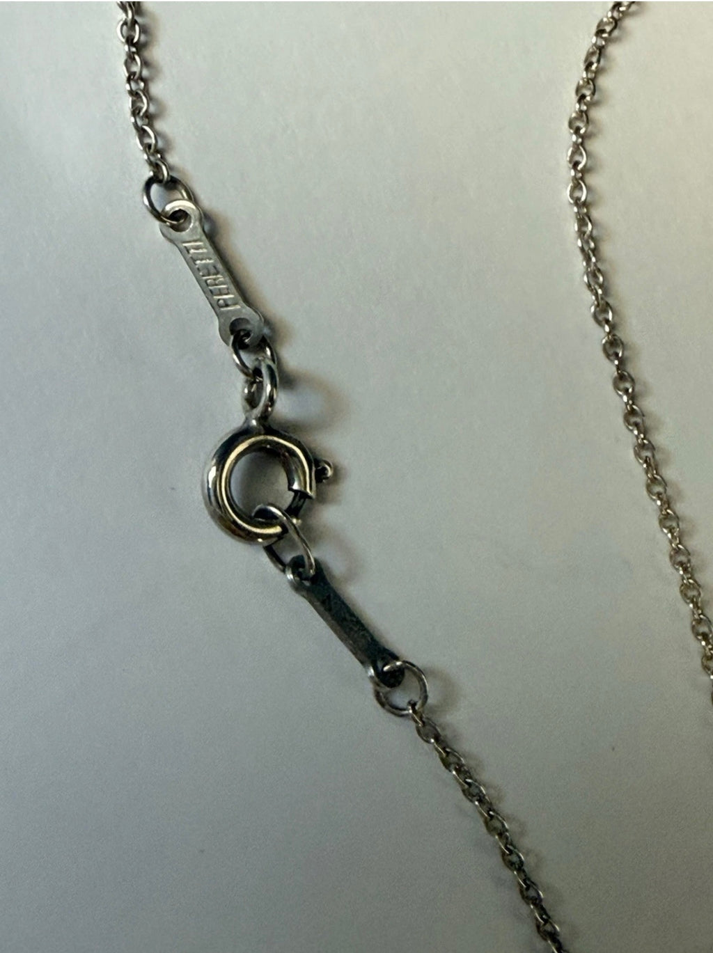 Tiffany & Co Elsa Peretti Starfish Pendant Necklace 16” Sterling Silver 925