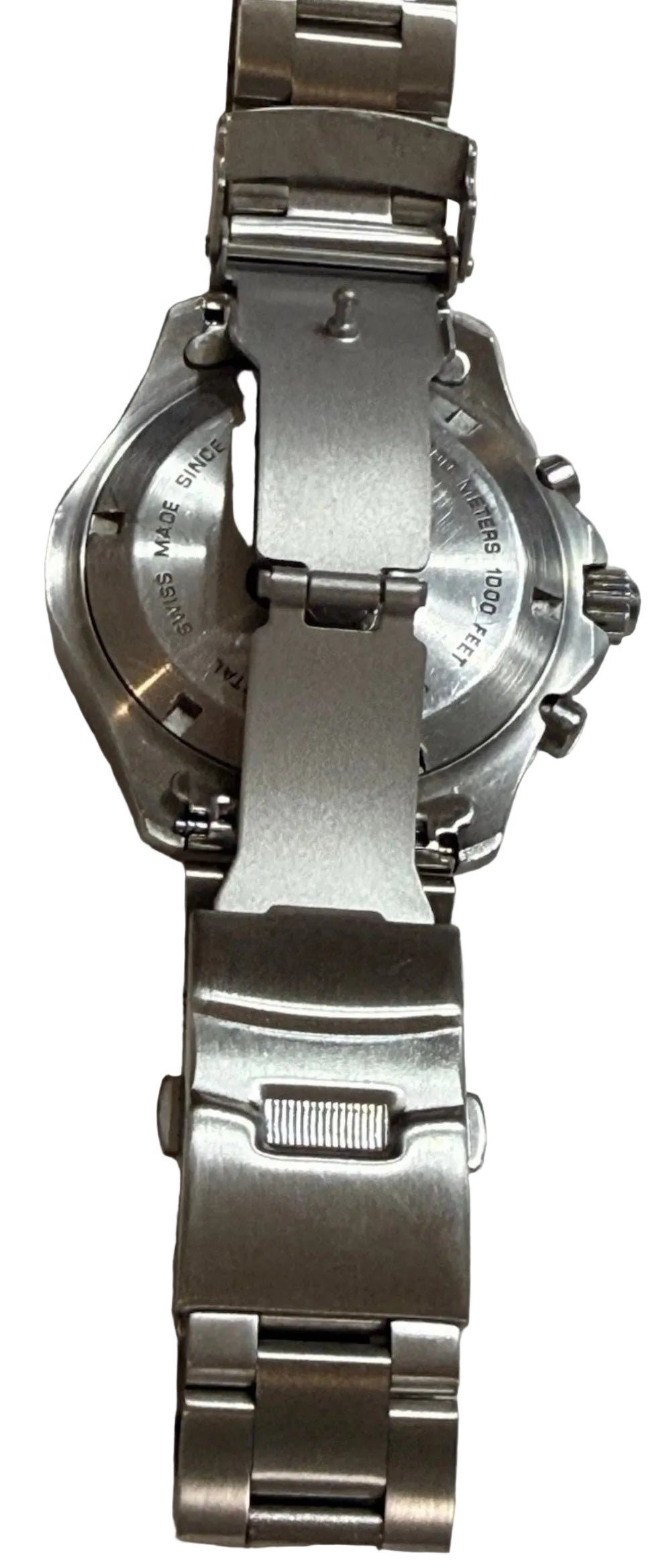 TAG Heuer Aquaracer Chronograph CAF1111 Silver Dial Quartz 41mm Men’s Watch