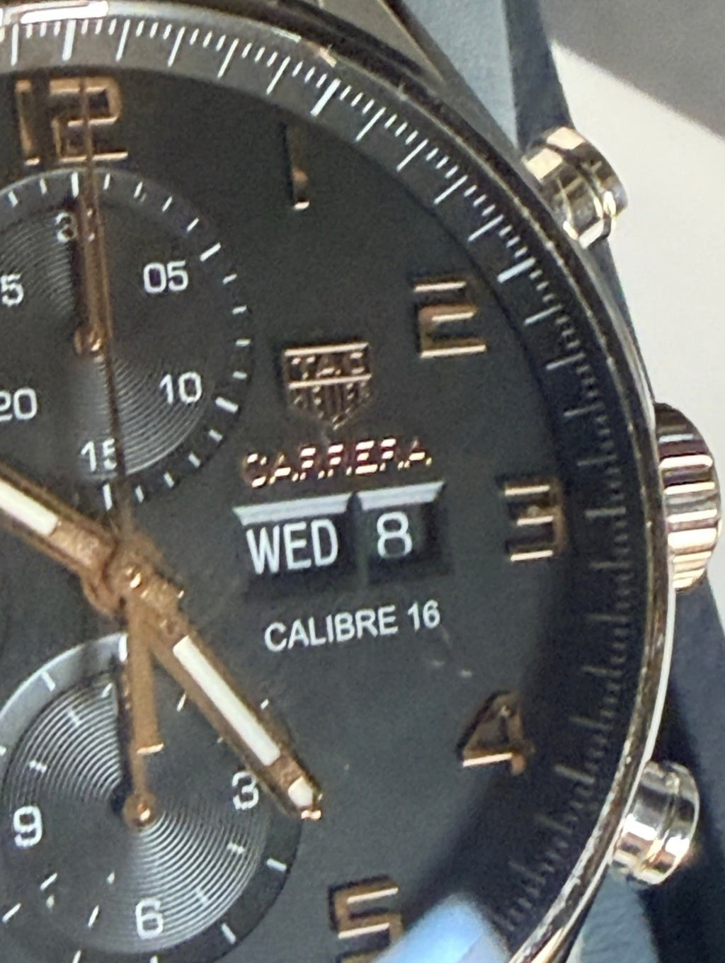 TAG Heuer Carrera Calibre 16 Day Date Chronograph CV2A1AB Full Set 43mm