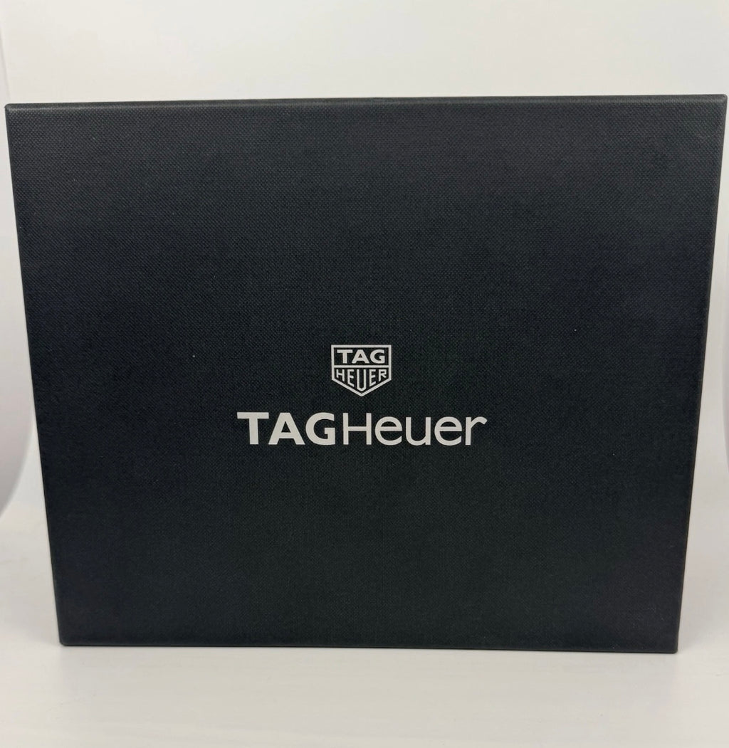 TAG Heuer Autavia GMT 60th Anniversary Blue Dial Batman Bezel Calibre 7 42mm Full Set