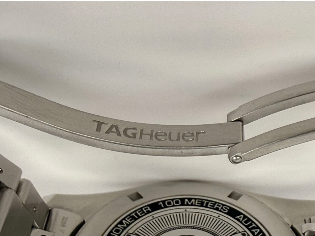 TAG Heuer Autavia GMT 60th Anniversary Blue Dial Batman Bezel Calibre 7 42mm Full Set
