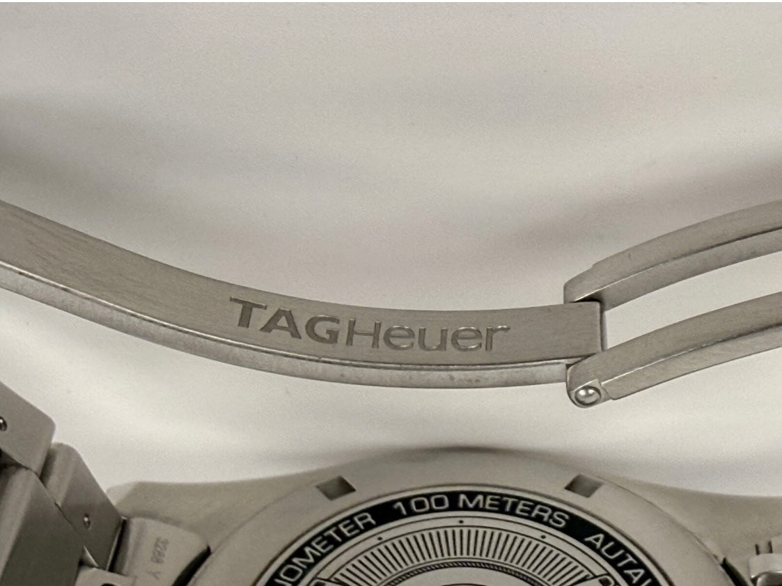 TAG Heuer Autavia GMT 60th Anniversary Blue Dial Batman Bezel Calibre 7 42mm Full Set