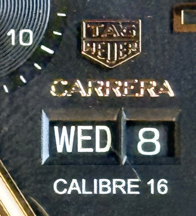 TAG Heuer Carrera Calibre 16 Day Date Chronograph CV2A1AB Full Set 43mm