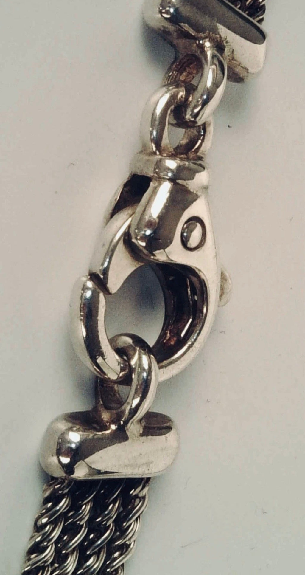 Tiffany & Co. Vintage 4 Strand Twist Necklace Sterling Silver 925 34g Rare