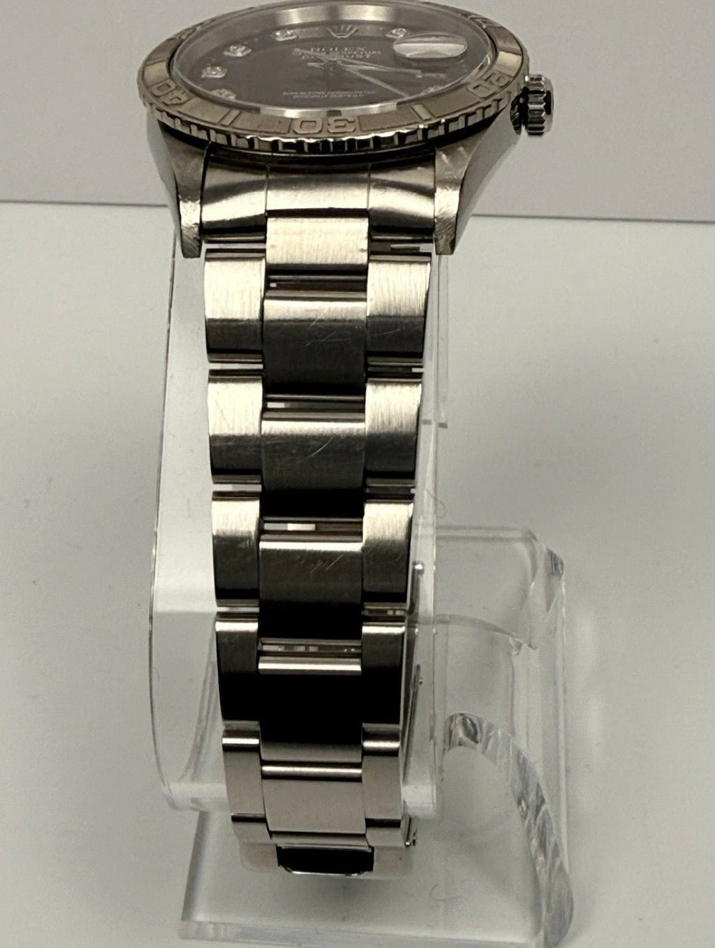 Rolex Datejust Thunderbird 16264 Black Dial Serviced Mens Watch Box Papers - Coyle Fine Jewelry & Timepieces