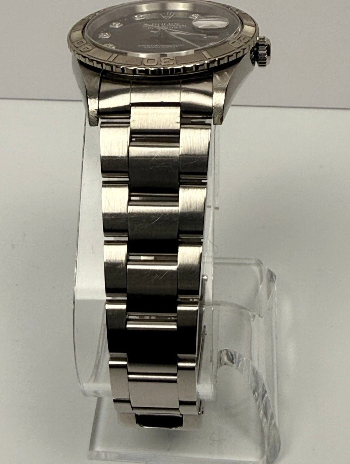 Rolex Datejust Thunderbird 16264 Black Dial Serviced Mens Watch Box Papers - Coyle Fine Jewelry & Timepieces