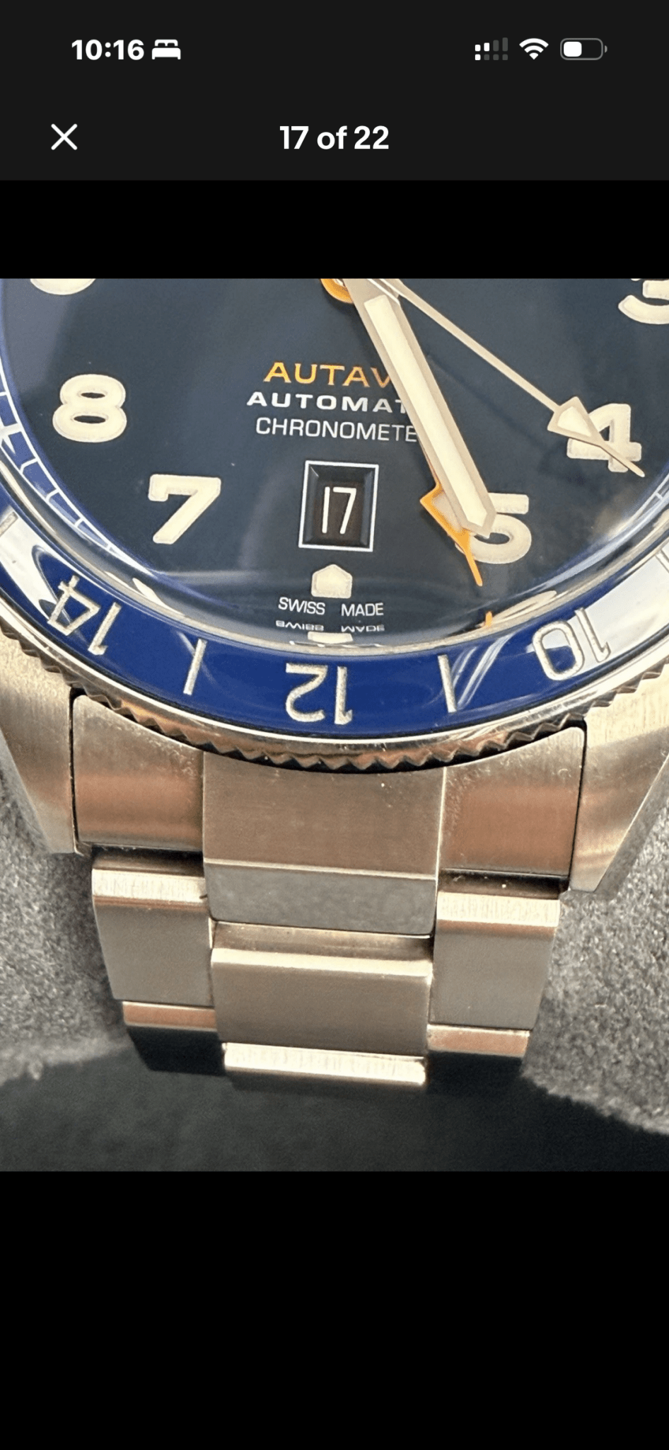 TAG Heuer Autavia GMT 60th Anniversary WBE511A 42mm Blue Dial Automatic Batman Bezel Full Set - Coyle Fine Jewelry & Timepieces